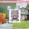 4.6ft Kids Trampoline with Safety Enclosure - Image 4