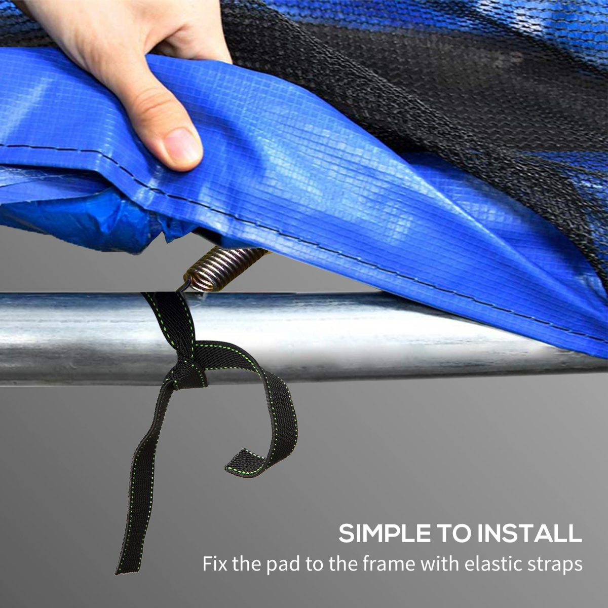 8ft Waterproof Replacement Trampoline Spring Cover Pad 8ft Waterproof Replacement Trampoline Spring Cover Pad - Image 4