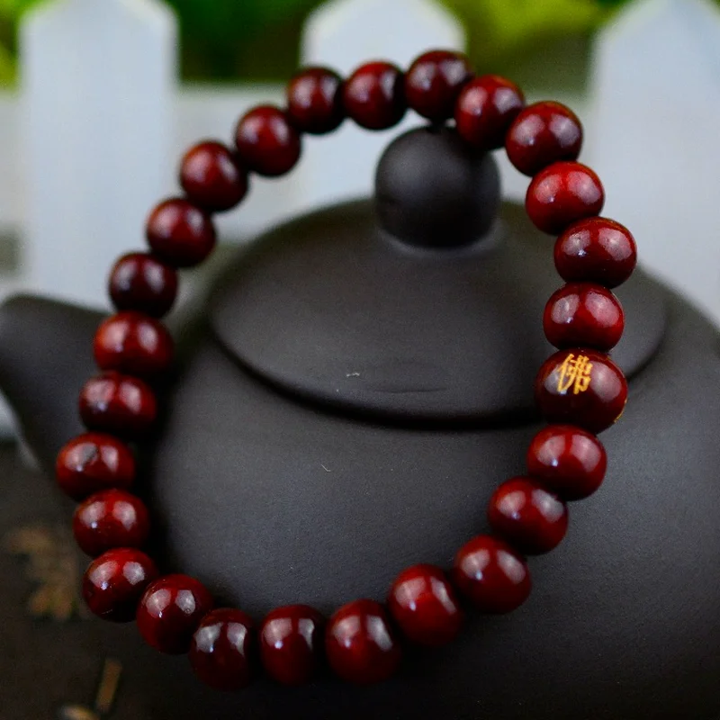 Sandalwood Buddha Bead Bracelet - Ethnic Style, Durable & Stylish Accessory Sandalwood Buddha Bead Bracelet - Ethnic Style, Durable & Stylish Accessory - Image 4