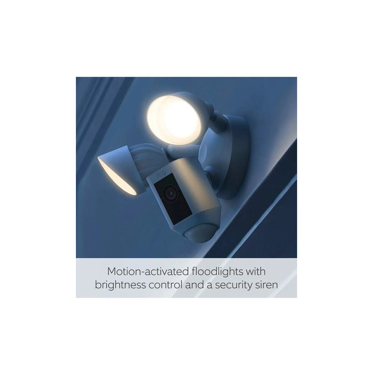 Ring Floodlight Cam Wired Plus – Outdoor Security Camera with LED Lights & Siren Ring Floodlight Cam Wired Plus – Outdoor Security Camera with LED Lights & Siren - Image 5