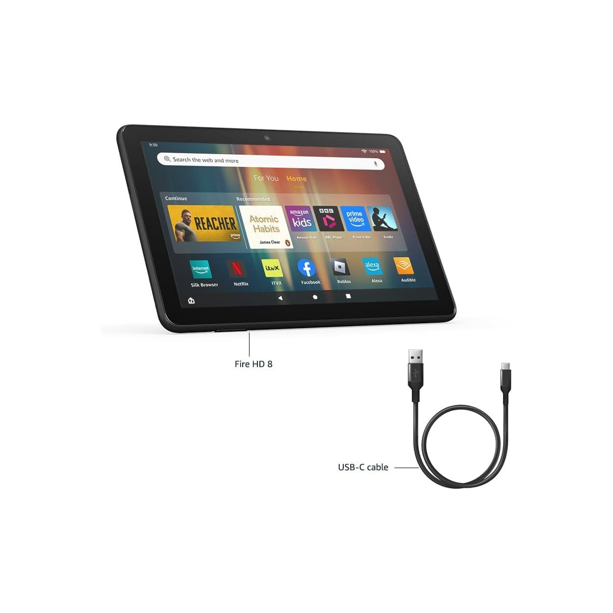 Amazon Fire HD 8 Tablet (2024) – 8" HD, 3GB RAM, 32GB, Emerald, With Ads Amazon Fire HD 8 Tablet (2024) – 8" HD, 3GB RAM, 32GB, Emerald, With Ads - Image 5