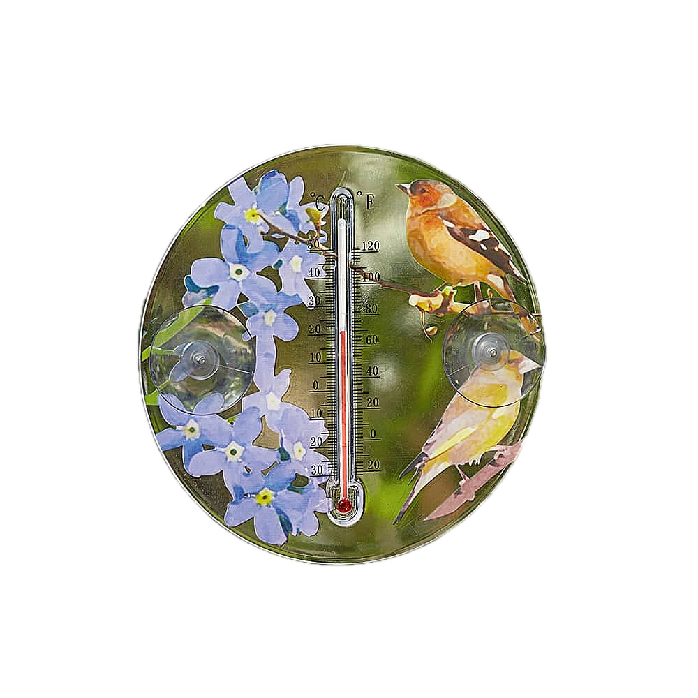 Outdoor Window Thermometer with Bird Design Outdoor Window Thermometer with Bird Design - Image 2
