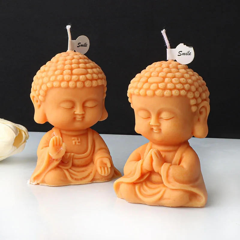Buddha Head Candle Mould - Durable Silicone for Easy Crafting Buddha Head Candle Mould - Durable Silicone for Easy Crafting - Image 5