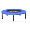 81cm Mini Fitness Trampoline Rebounder – Blue & Black - Image 5