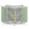 10ft Replacement Trampoline Safety Net with Zipped Door - Image 5