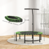 Outdoor Fitness Trampoline with Adjustable Handle - Image 6