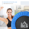 Foldable Mini Fitness Trampoline Rebounder – Blue - Image 6