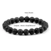 Reliatonny Trendy Buddha Chakra Bracelet - Natural Tiger Eye & Lava Stone Reliatonny Trendy Buddha Chakra Bracelet - Natural Tiger Eye & Lava Stone - Image 6