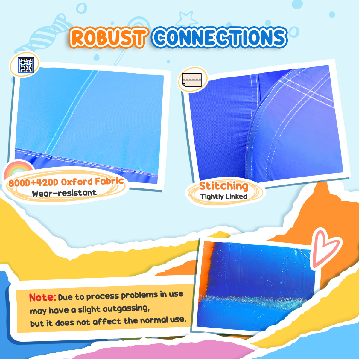 Monster Inflatable Bouncy Castle with Slide & Trampoline Monster Inflatable Bouncy Castle with Slide & Trampoline - Image 6