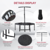 40 Inch Mini Fitness Trampoline Rebounder with Handle 40 Inch Mini Fitness Trampoline Rebounder with Handle - Image 6