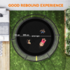 8ft Outdoor Trampoline with Safety Enclosure Net - Image 6