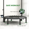 40 Inch Foldable Fitness Trampoline with Foam Handle - Image 6