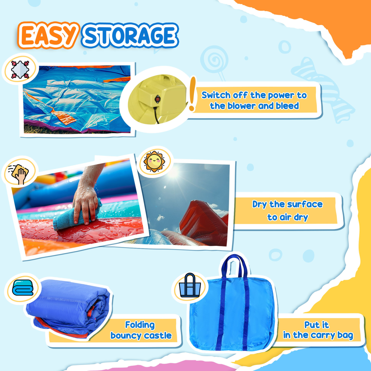 Monster Inflatable Bouncy Castle with Slide & Trampoline Monster Inflatable Bouncy Castle with Slide & Trampoline - Image 7
