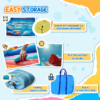 Kids Inflatable Bouncy Castle with Slide, Pool & Climbing Wall Kids Inflatable Bouncy Castle with Slide, Pool & Climbing Wall - Image 7