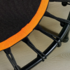40 Inch Mini Fitness Trampoline Rebounder with Handle – Orange 40 Inch Mini Fitness Trampoline Rebounder with Handle – Orange - Image 7
