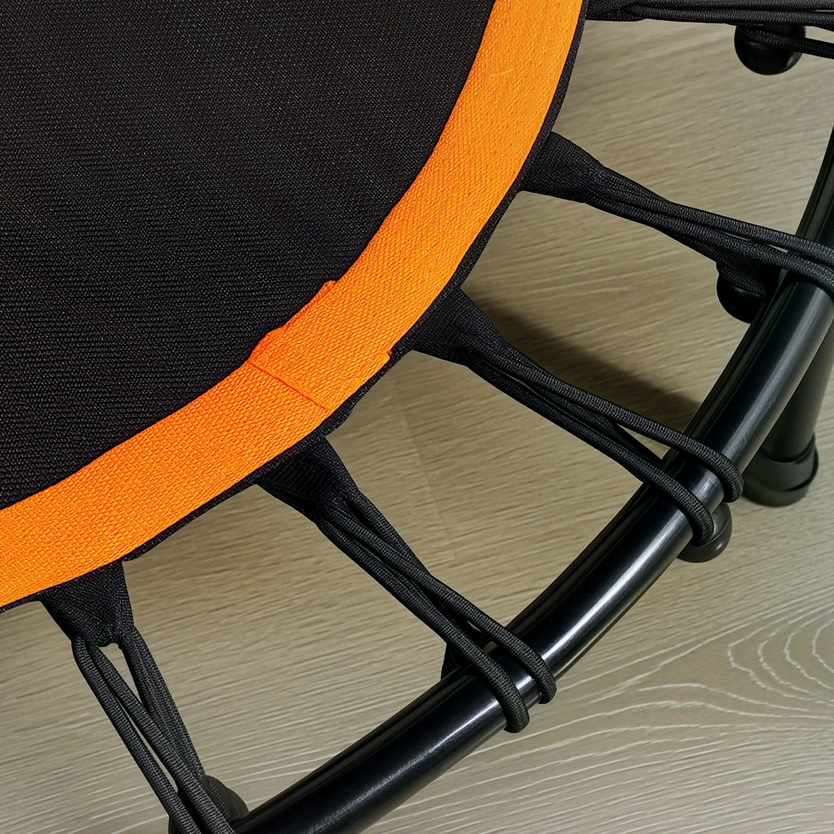 40 Inch Mini Fitness Trampoline Rebounder with Handle – Orange 40 Inch Mini Fitness Trampoline Rebounder with Handle – Orange - Image 7