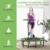 Outdoor Fitness Trampoline with Adjustable Handle - Image 8