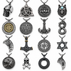 Men's Stainless Steel Pendant Necklace – Choice of Designs