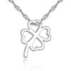 Hollow four-leaf clover necklace Hollow four-leaf clover necklace