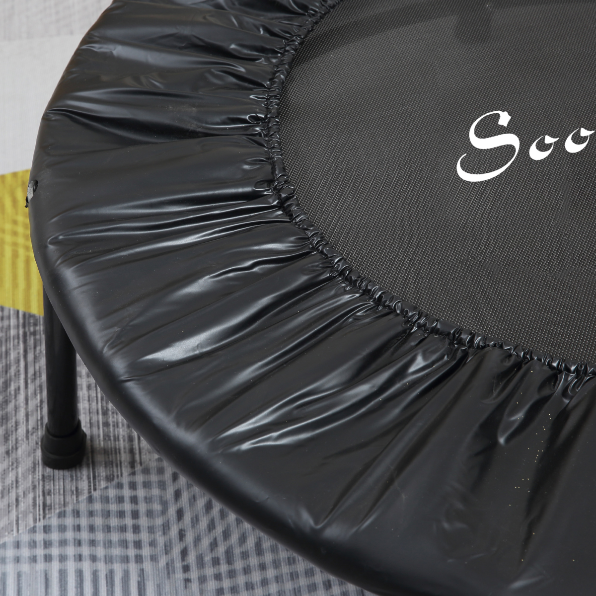 40 Inch Mini Fitness Trampoline Rebounder with Handle 40 Inch Mini Fitness Trampoline Rebounder with Handle - Image 8