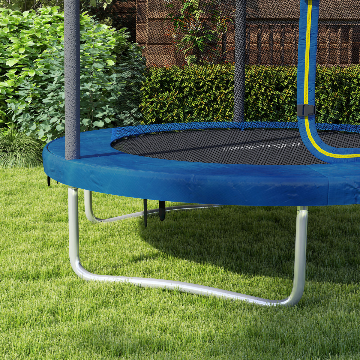 6ft Outdoor Trampoline with Safety Enclosure Net 6ft Outdoor Trampoline with Safety Enclosure Net - Image 8