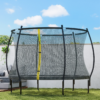 8ft Outdoor Trampoline with Safety Enclosure Net - Image 8