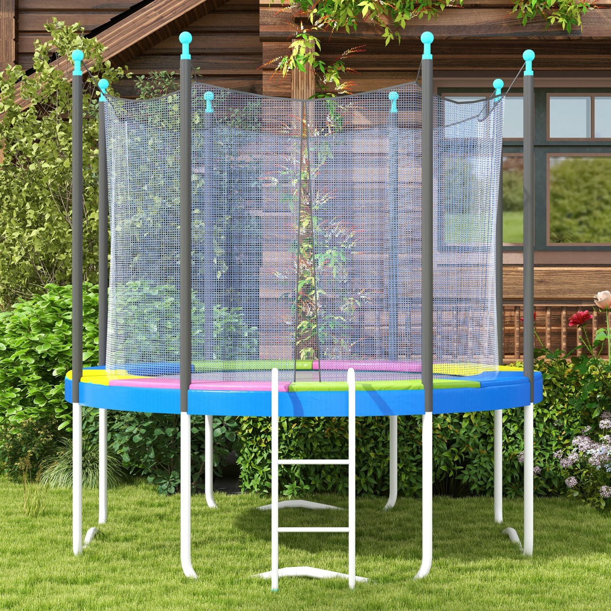 8ft Waterproof Replacement Trampoline Spring Cover Pad 8ft Waterproof Replacement Trampoline Spring Cover Pad - Image 8