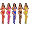 Diamante Fishnet Stockings with Bra