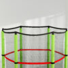 Kids Mini Trampoline with Safety Enclosure – Green - Image 8