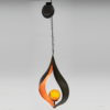 Flame-Effect Hanging Solar Light Flame-Effect Hanging Solar Light - Image 2
