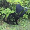 Cat Design Solar Garden Stake Light Cat Design Solar Garden Stake Light - Image 3