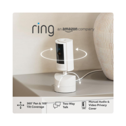 Ring Pan-Tilt Indoor Camera – White