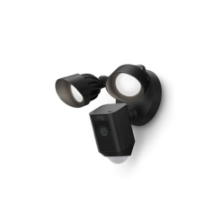 Ring Floodlight Cam Wired Plus – 1080p Outdoor Security Camera, Black