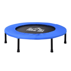 36 Inch Mini Fitness Trampoline Rebounder – Blue