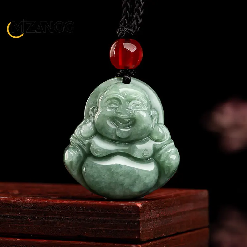 Natural Jade Buddha Pendant - Ethnic Style, Unique Beauty Natural Jade Buddha Pendant - Ethnic Style, Unique Beauty
