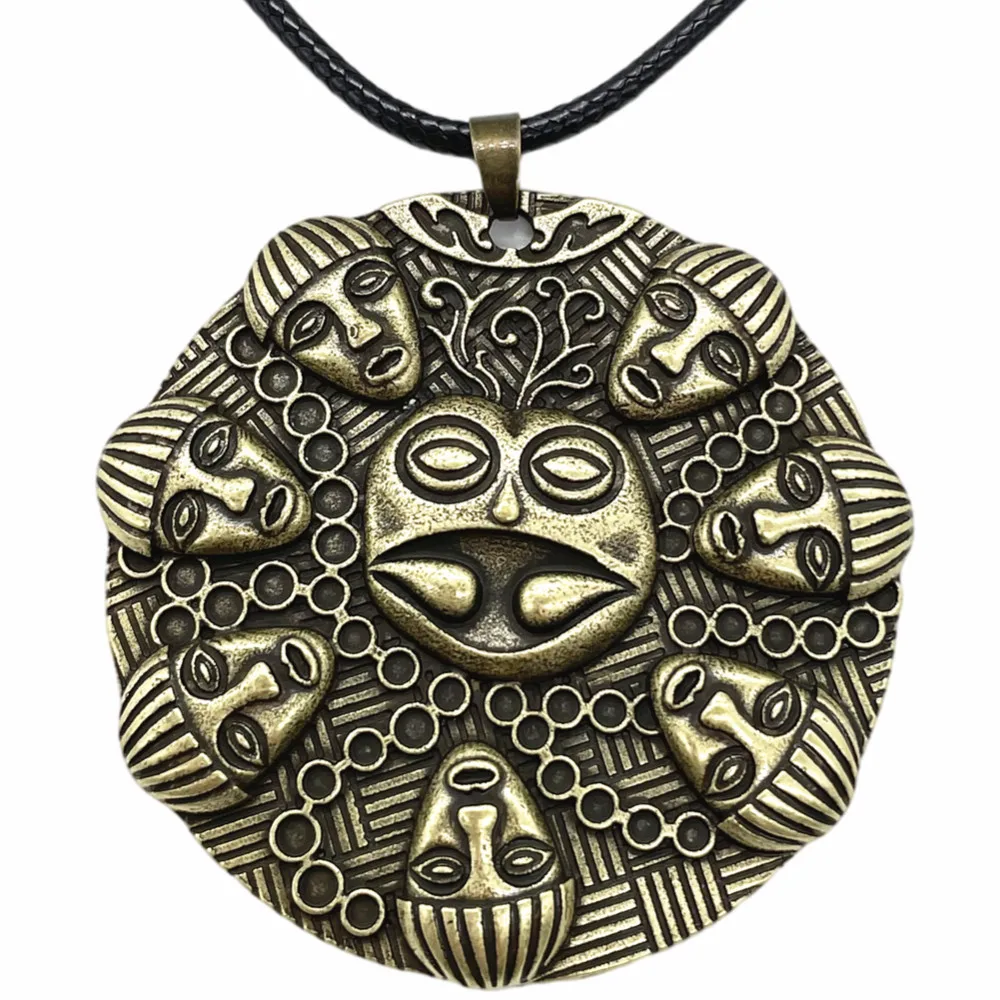 Nostalgia Vintage Buddha Medallion Om Yoga Pendant Necklace - Unique Talisman Nostalgia Vintage Buddha Medallion Om Yoga Pendant Necklace - Unique Talisman