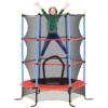 Kids Trampoline with Safety Enclosure & Zipped Entry – Ages 3–10 Kids Trampoline with Safety Enclosure & Zipped Entry – Ages 3–10