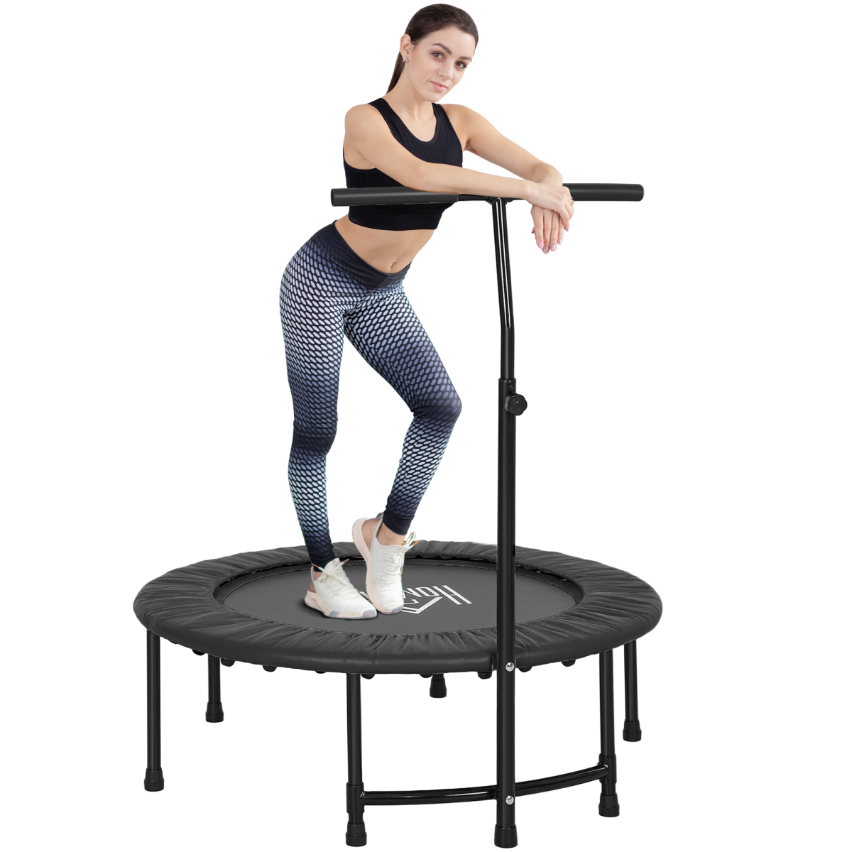 40 Inch Mini Fitness Trampoline Rebounder with Handle 40 Inch Mini Fitness Trampoline Rebounder with Handle