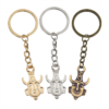 Classic Anime Movie Keychain Supernatural Sided Amulet Buddha Head Metal Key Chain Party Jewelry Gifts For Friends