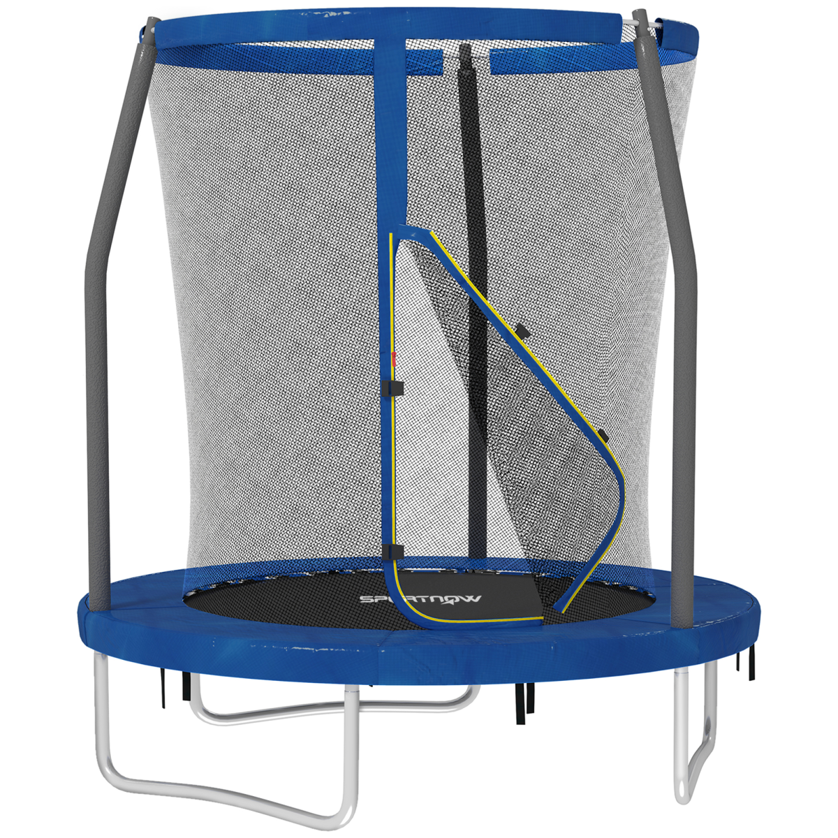 6ft Outdoor Trampoline with Safety Enclosure Net 6ft Outdoor Trampoline with Safety Enclosure Net