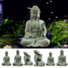 Sandstone Buddha Fish Tank Decoration Craft Meditation Buddha Buddha Zen Sculpture Micro Landscape Buddha Figurine Sandstone Buddha Fish Tank Decoration Craft Meditation Buddha Buddha Zen Sculpture Micro Landscape Buddha Figurine