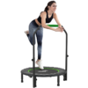 40 Inch Foldable Fitness Trampoline with Foam Handle