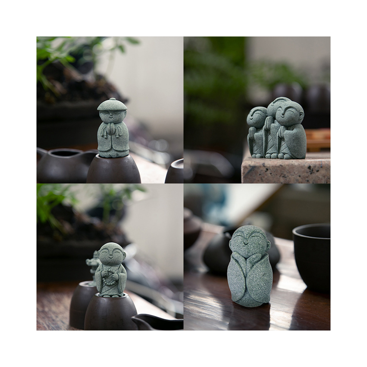 Buddha Stone Statue Little Buddhist Monks Tibetan Buddhism Figurines Zen Garden Ornament Meditation Home Aquarium Decoration Buddha Stone Statue Little Buddhist Monks Tibetan Buddhism Figurines Zen Garden Ornament Meditation Home Aquarium Decoration