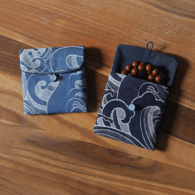Small Cloth Bags for Jewellery, Thickened Buddha Beads Storage Bag, Hand String Bag, Portable Pocket, Small Things Organizer Small Cloth Bags for Jewellery, Thickened Buddha Beads Storage Bag, Hand String Bag, Portable Pocket, Small Things Organizer