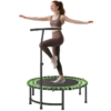 Outdoor Fitness Trampoline with Adjustable Handle