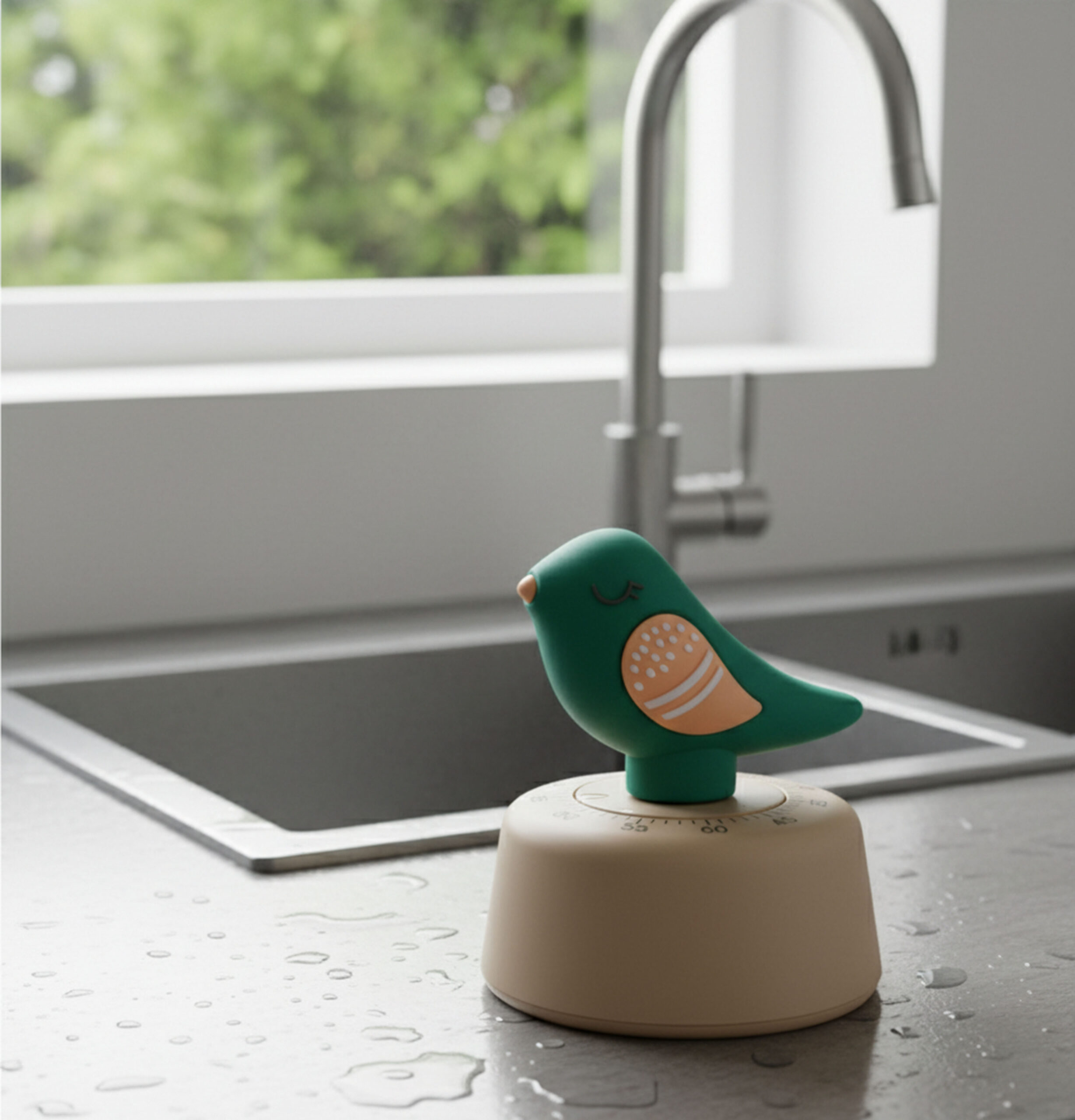 Bird Design Kitchen Timer A252714 Bird Design Kitchen Timer A252714 - Image 4