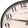Wm Widdop 31CM White Dial Slim Line Wall Clock W9807 Wm Widdop 31CM White Dial Slim Line Wall Clock W9807 - Image 2