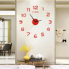 Bedroom Decoration Clock Large 3d Wall Clock Living Room Large Garden Acrylic Mirror Sticker Decoration Art Decor Clocks Digital - Image 3