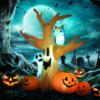 2.4m LED Halloween Inflatable Tree with Ghost, Pumpkins & Owl 2.4m LED Halloween Inflatable Tree with Ghost, Pumpkins & Owl - Image 2