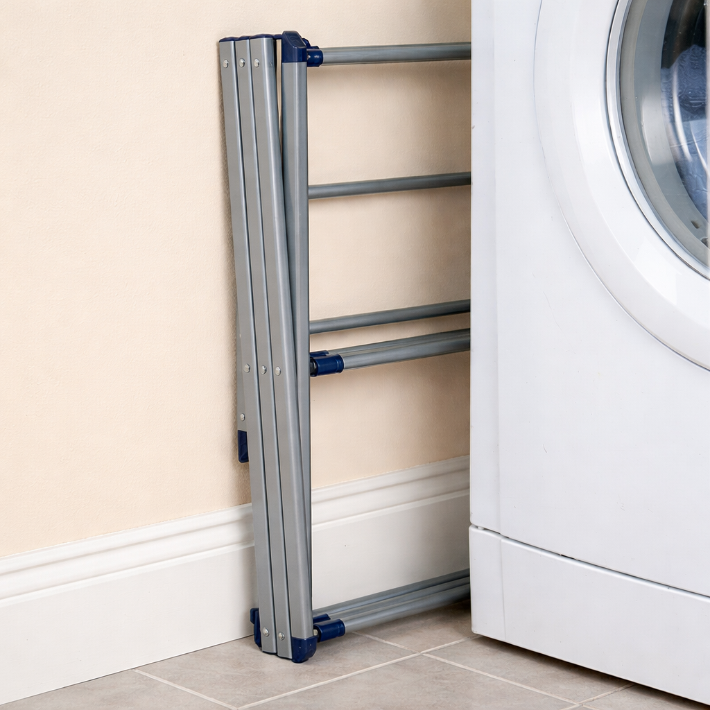 Folding Clothes Airer – Expandable Laundry Drying Rack Folding Clothes Airer – Expandable Laundry Drying Rack - Image 3